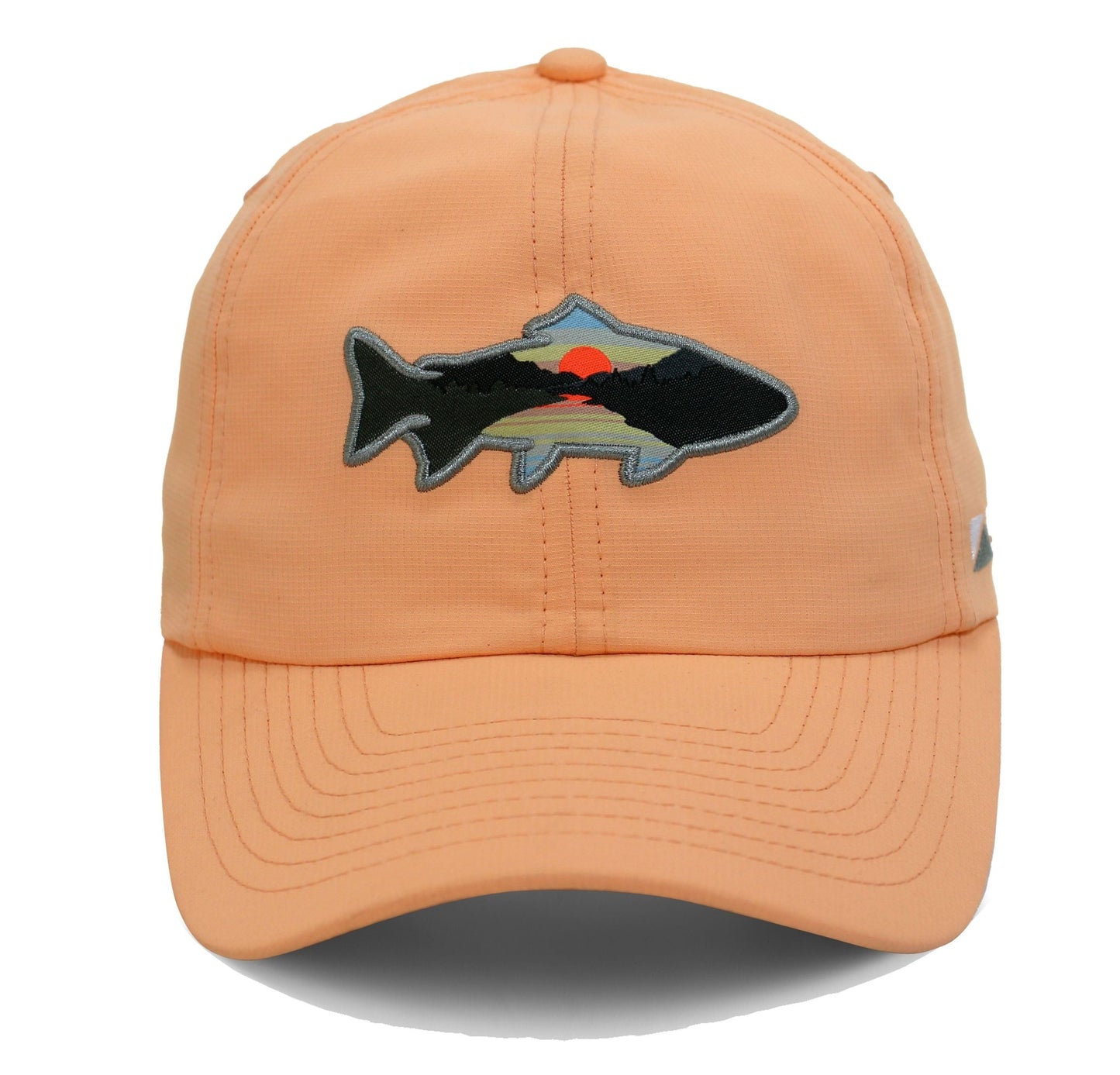 Paramount Outdoors Women's SUNSET TROUT 6 - Panel Ponytail Cap - Angler's Pro Tackle & Outdoors