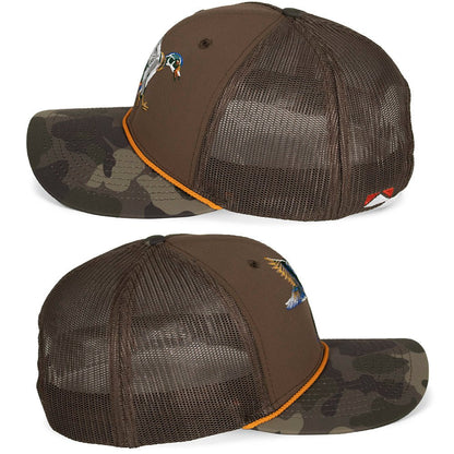 Paramount Outdoors Wood Duck 6 - Panel Structured Mesh Back Hat - Angler's Pro Tackle & Outdoors