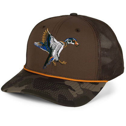 Paramount Outdoors Wood Duck 6 - Panel Structured Mesh Back Hat - Angler's Pro Tackle & Outdoors