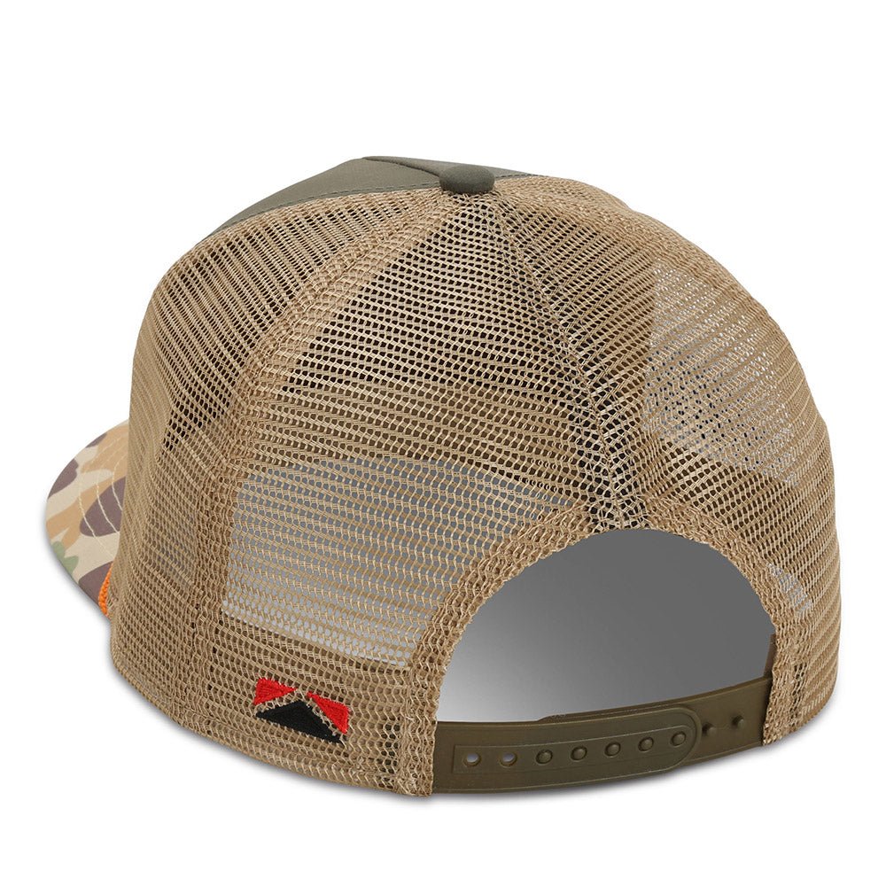 Paramount Outdoors Wood Duck Hat Rope Cap 5 - Panel Ridgeline Mesh Back - Angler's Pro Tackle & Outdoors