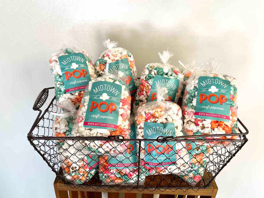 Midtown POP Small Bag Party Favors (4 Cups) 🥳 Gourmet Popcorn