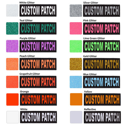 Dogline Personalized Removable Patches (Set of 2)