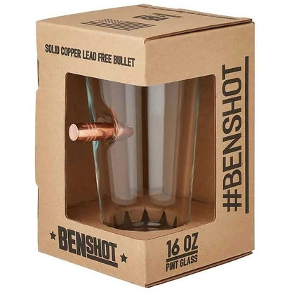 BenShot - Patriotic Pint Glass - 16oz