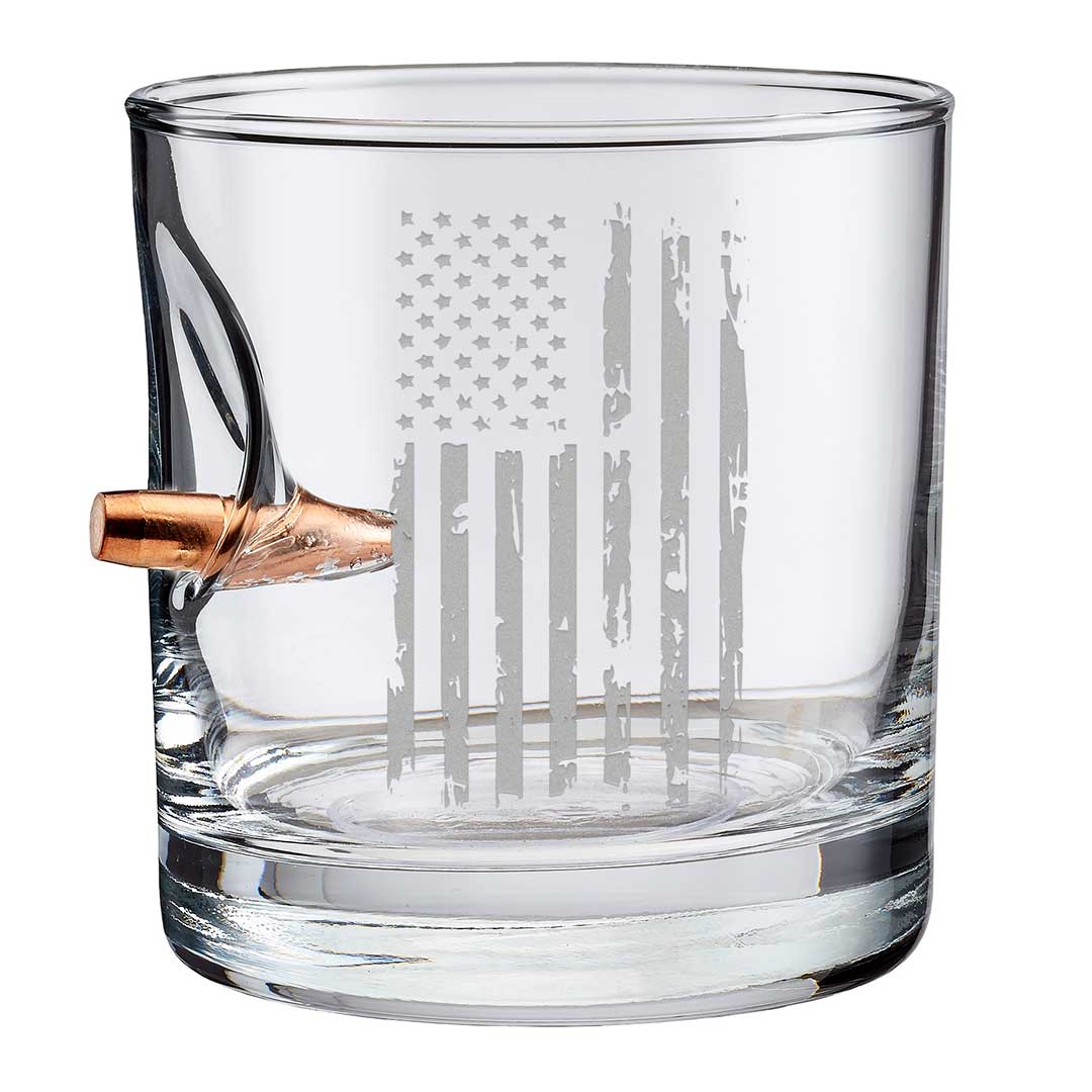 BenShot - Patriotic Rocks Glass - 11oz