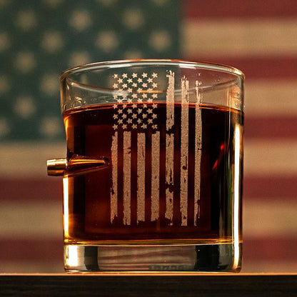 BenShot - Patriotic Rocks Glass - 11oz