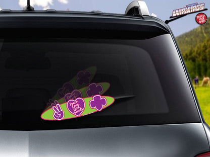 Peace, Love, Girl Scouts WiperTags - Angler's Pro Tackle & Outdoors