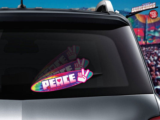 Peace Tie Dye WiperTags - Angler's Pro Tackle & Outdoors