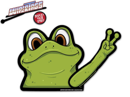 Peace Waving Green Frog - Angler's Pro Tackle & Outdoors