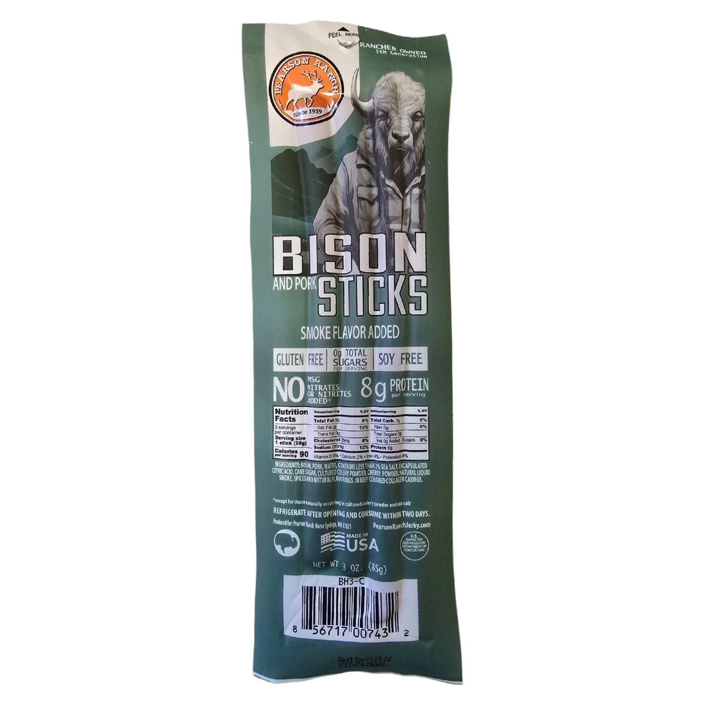 Pearson Ranch - Buffalo Hickory Snack Stick Multipack - Angler's Pro Tackle & Outdoors