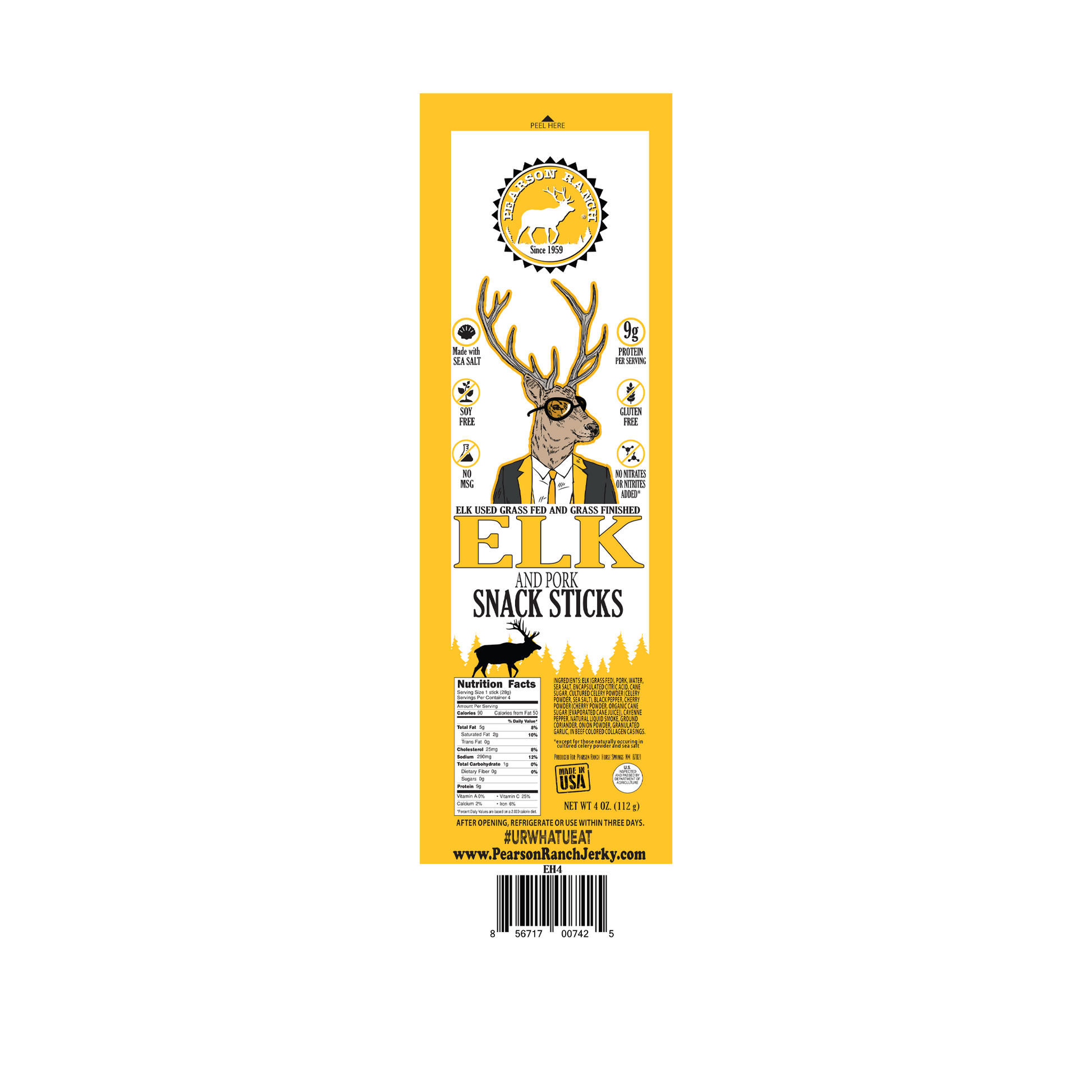 Pearson Ranch - Elk Hickory Smoked Snack Stick Multipack - Angler's Pro Tackle & Outdoors