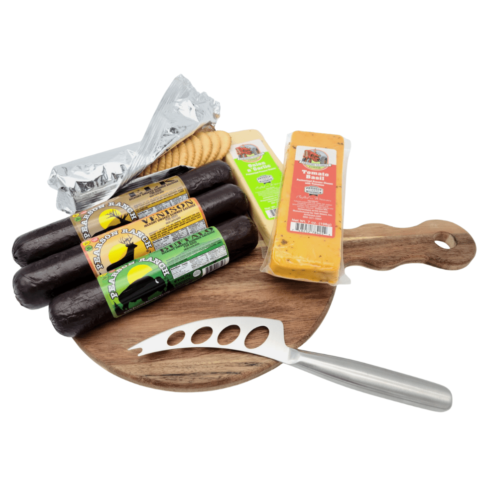 Pearson Ranch - Exotic Meats Cutting Board Gift Set - Angler's Pro Tackle & Outdoors