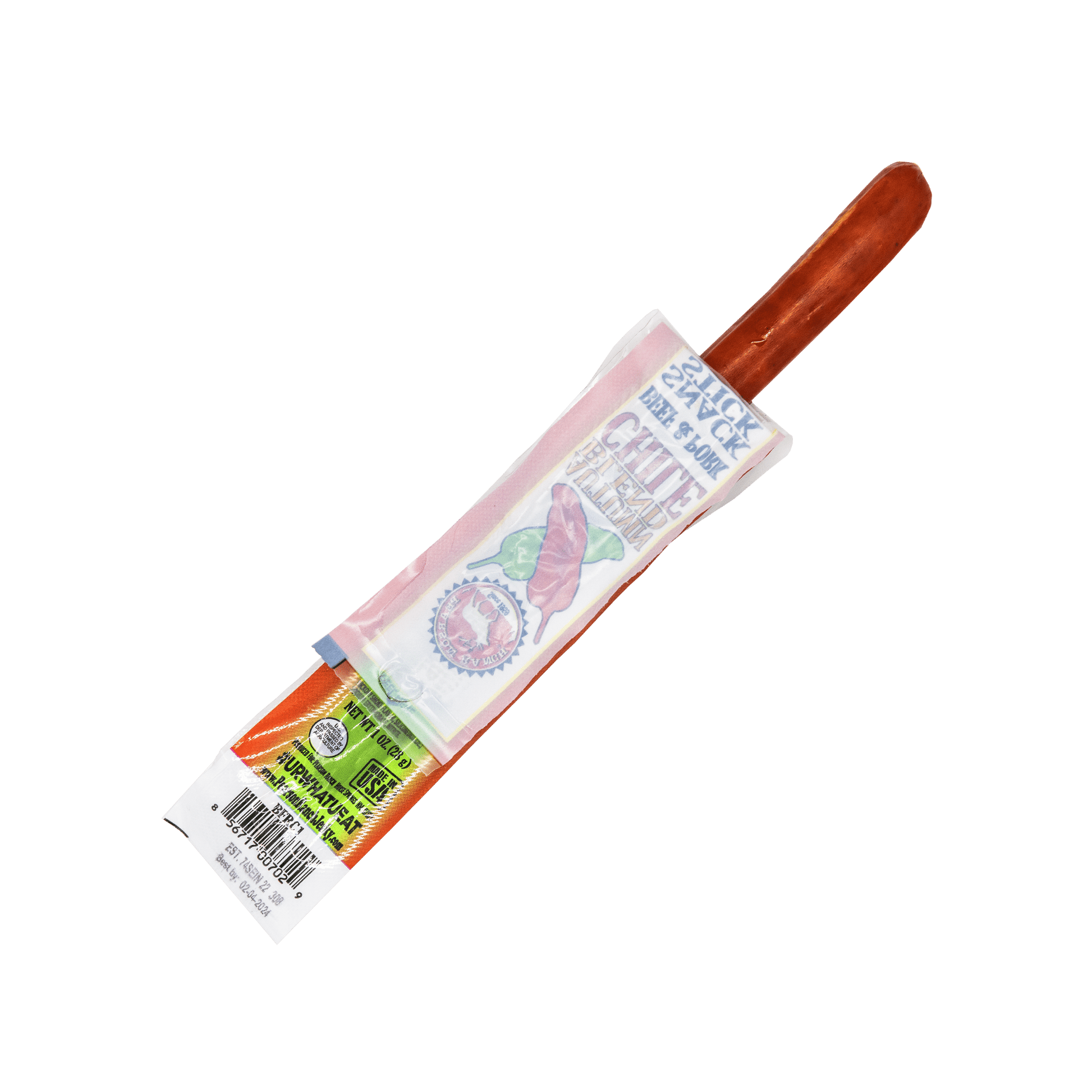 Pearson Ranch - Green Chile and Autumn Blend Chile Beef & Pork Snack Sticks (12 pack) - Angler's Pro Tackle & Outdoors