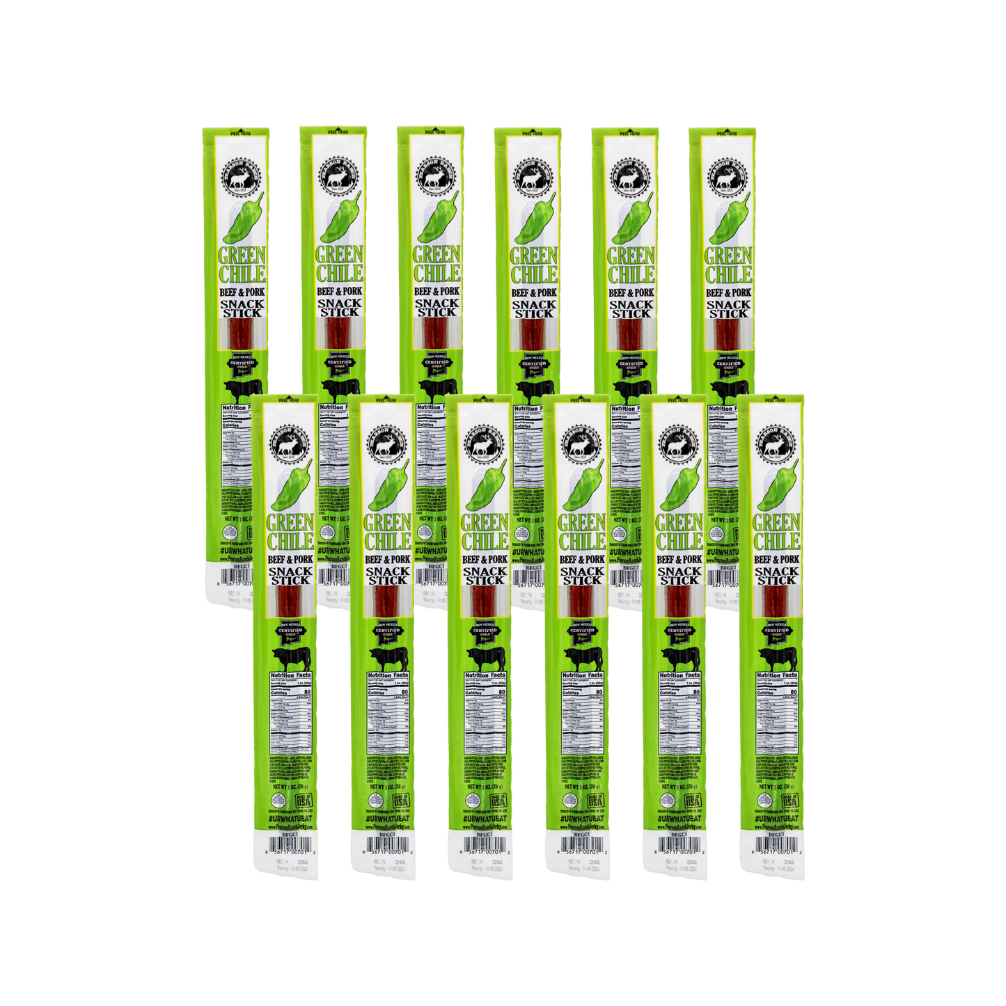 Pearson Ranch - Green Chile Beef & Pork Snack Stick - Angler's Pro Tackle & Outdoors