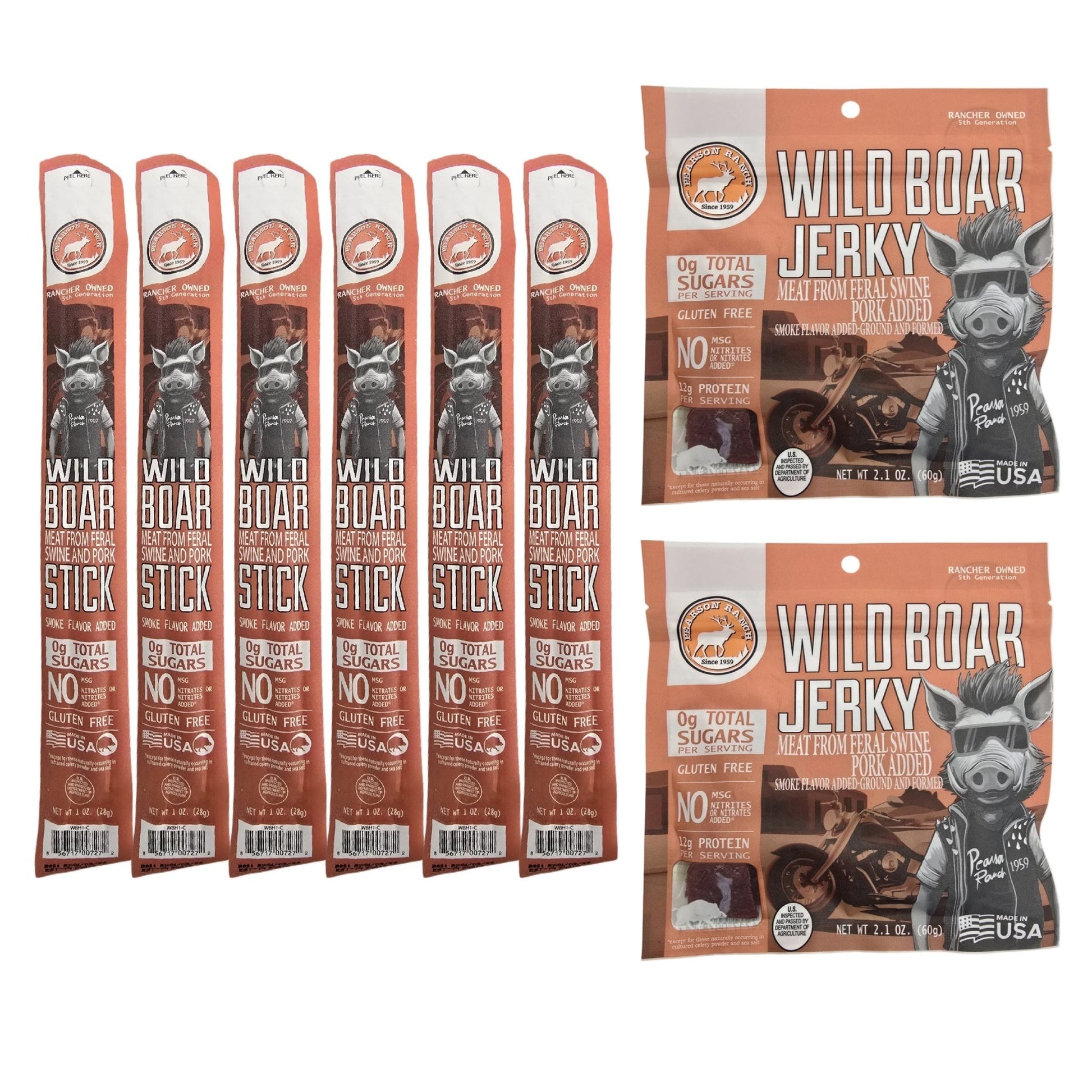 Pearson Ranch - The City Slicker - Wild Boar Variety Pack - Angler's Pro Tackle & Outdoors