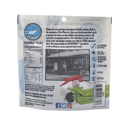 Pearson Ranch - Venison Jerky - 2.1oz Resealable Bag - Angler's Pro Tackle & Outdoors