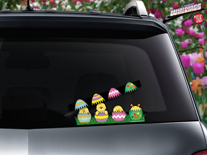 Peep - a - Boo Chicks & Eggs WiperTags & Window Decal - Angler's Pro Tackle & Outdoors