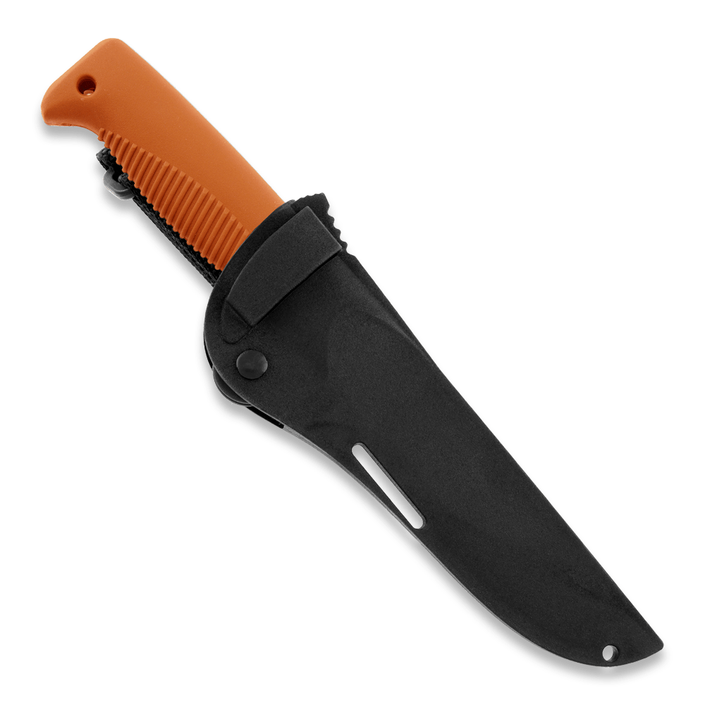 Peltonen M07 Ranger Puukko Black Cerakote Orange Handle FJP137 - Angler's Pro Tackle & Outdoors