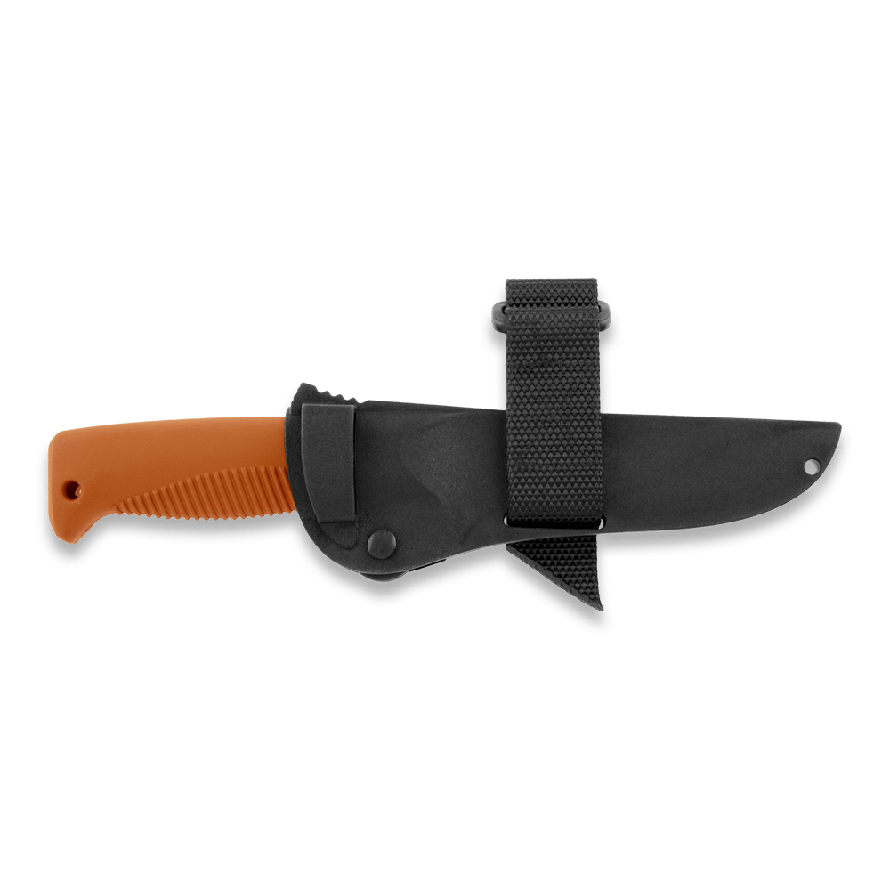 Peltonen M07 Ranger Puukko Black Cerakote Orange Handle FJP137 - Angler's Pro Tackle & Outdoors