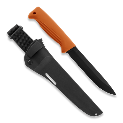 Peltonen M95 Ranger Puukko Black Cerakote Orange Handle FJP140 - Angler's Pro Tackle & Outdoors