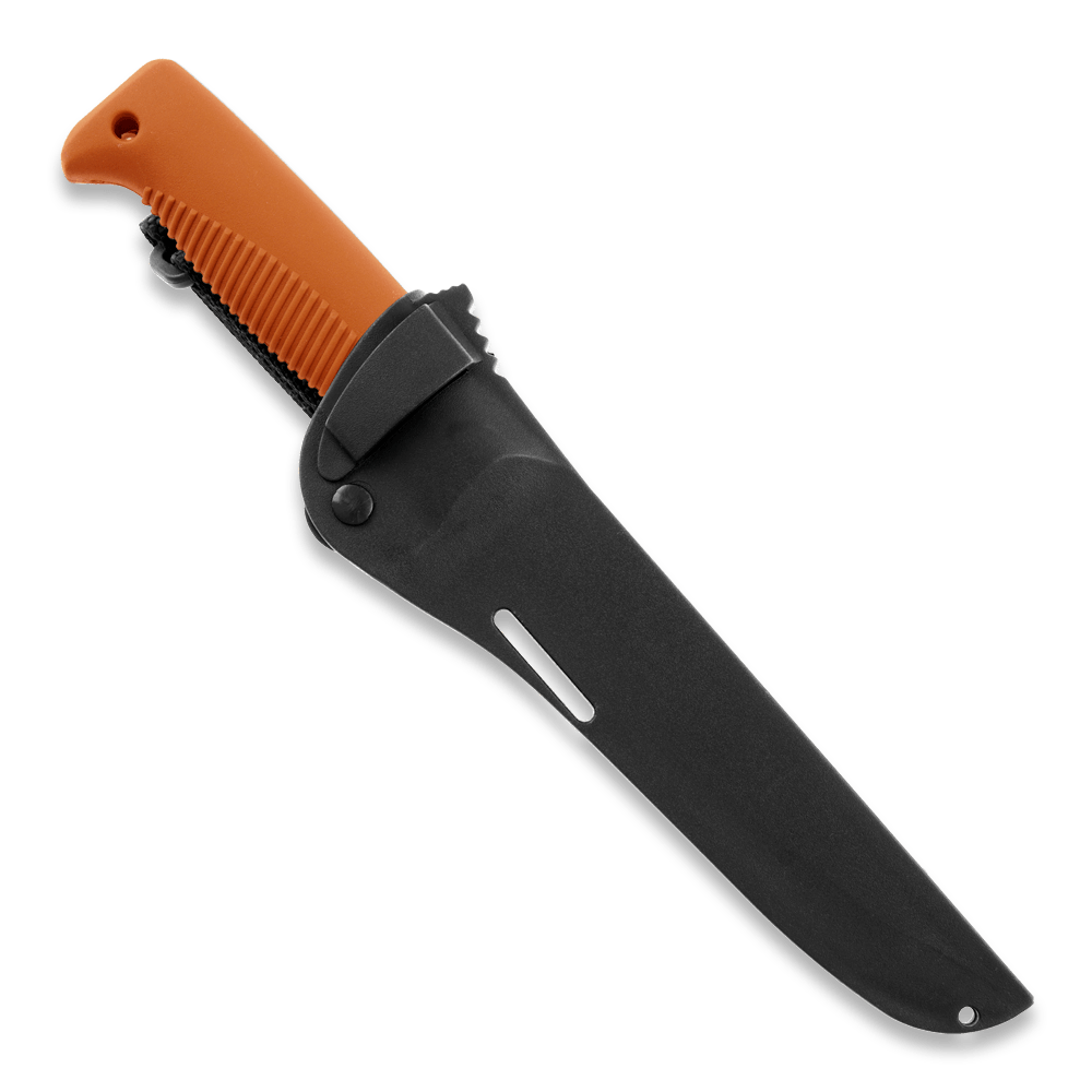 Peltonen M95 Ranger Puukko Black Cerakote Orange Handle FJP140 - Angler's Pro Tackle & Outdoors