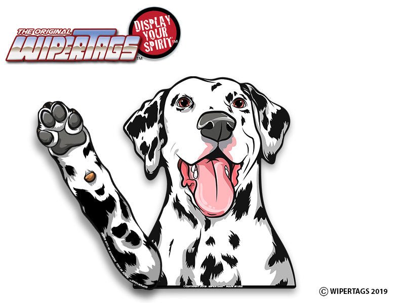 Pepper the Dalmatian Dog Waving WiperTags - Angler's Pro Tackle & Outdoors