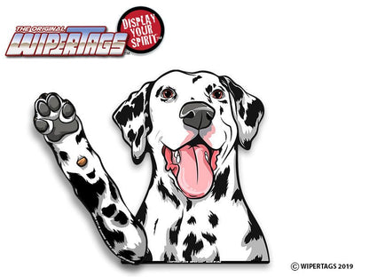 Pepper the Dalmatian Dog Waving WiperTags - Angler's Pro Tackle & Outdoors