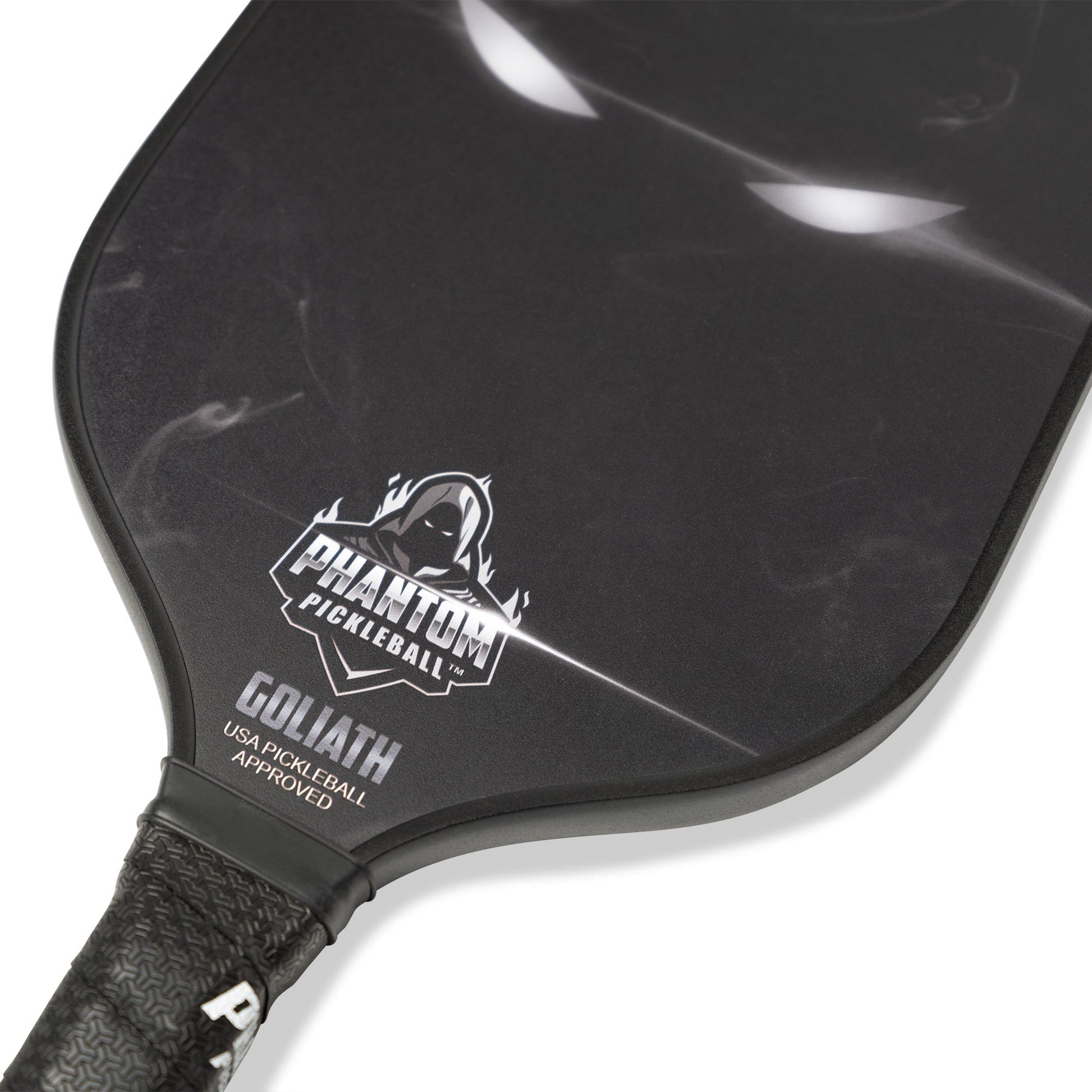 PHANTOM GOLIATH 16MM T800 Carbon Fiber Pickleball Pro Paddle with Cover - Angler's Pro Tackle & Outdoors