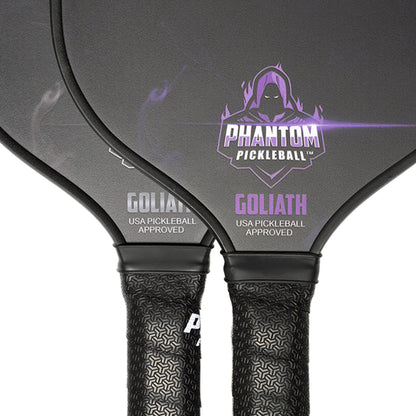 PHANTOM GOLIATH 16MM T800 Carbon Fiber Pickleball Pro Paddle with Cover - Angler's Pro Tackle & Outdoors