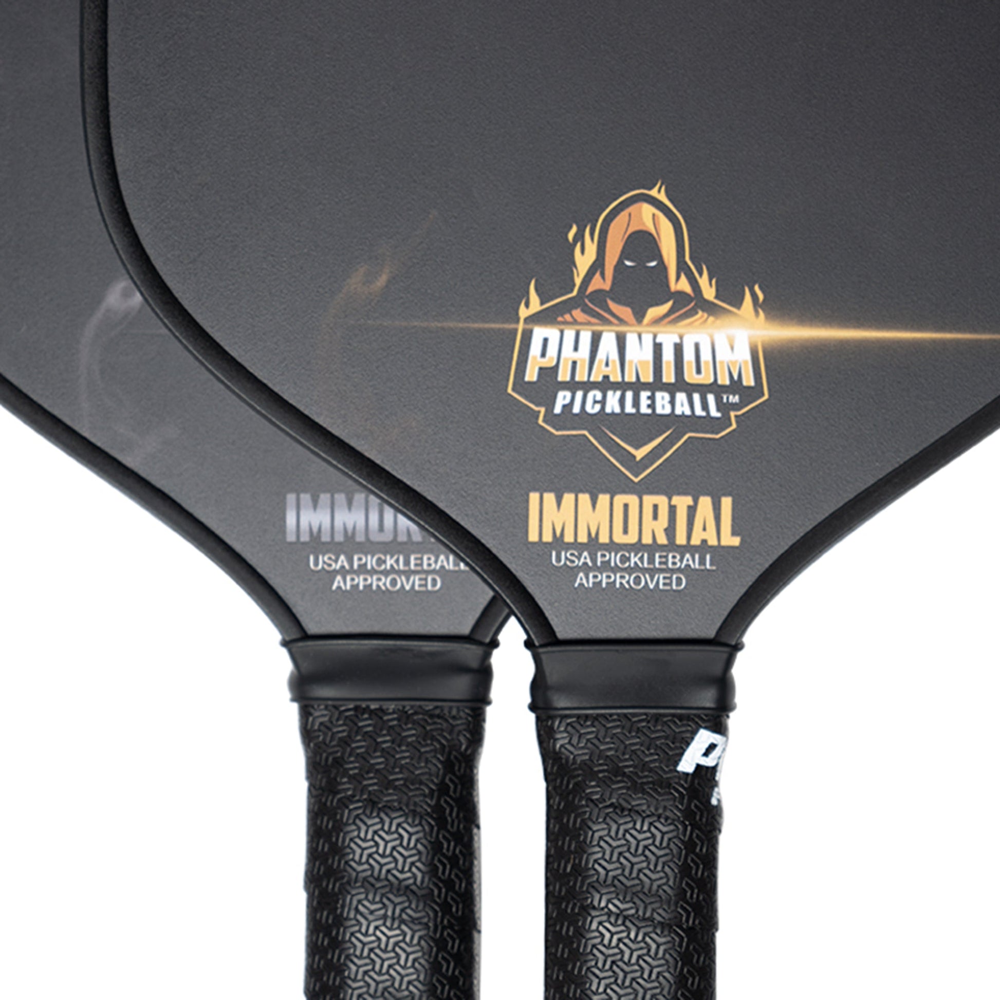 PHANTOM IMMORTAL 16MM T800 Carbon Fiber Pickleball Pro Paddle with Cover - Angler's Pro Tackle & Outdoors