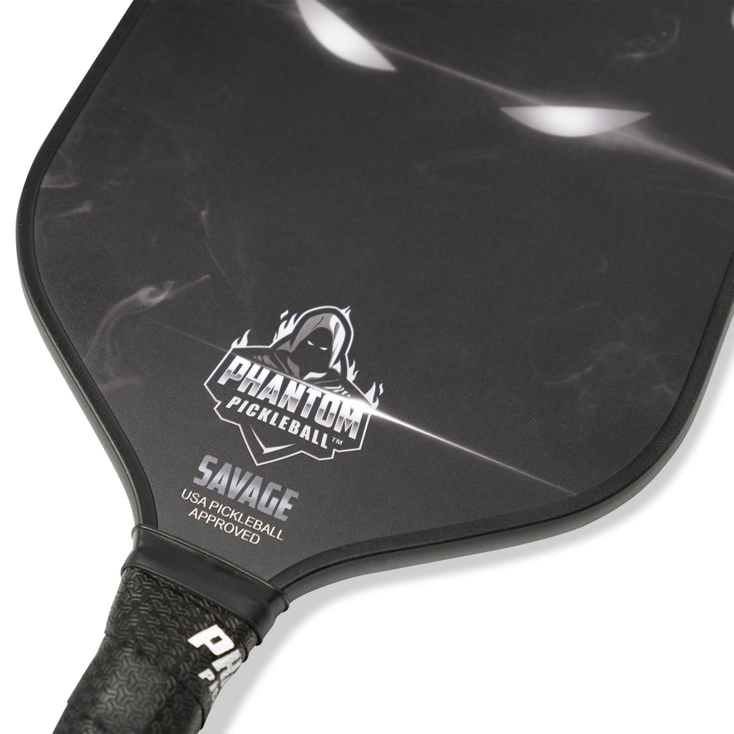 PHANTOM SAVAGE 13MM T800 Carbon Fiber Pickleball Pro Paddle with Cover - Angler's Pro Tackle & Outdoors