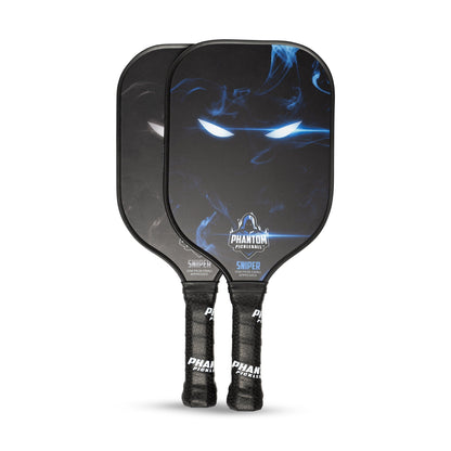 PHANTOM SNIPER 13MM T800 Carbon Fiber Pickleball Pro Paddle with Cover - Angler's Pro Tackle & Outdoors