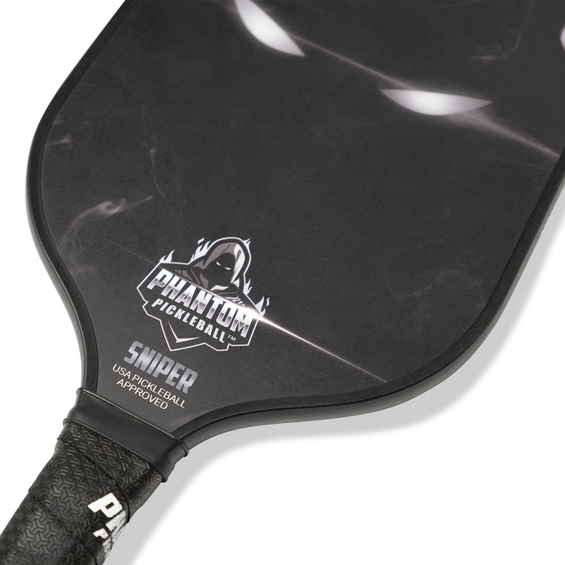 PHANTOM SNIPER 13MM T800 Carbon Fiber Pickleball Pro Paddle with Cover - Angler's Pro Tackle & Outdoors