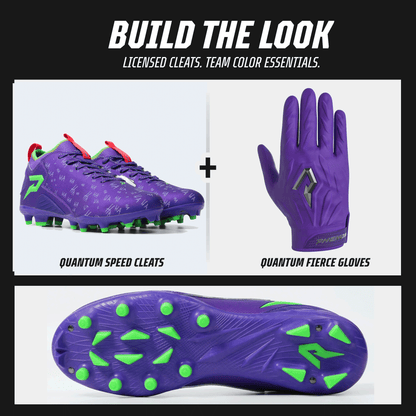 Phenom Classic 'The Joker' Football Cleats - Quantum Speed by Phenom Elite - Angler's Pro Tackle & Outdoors