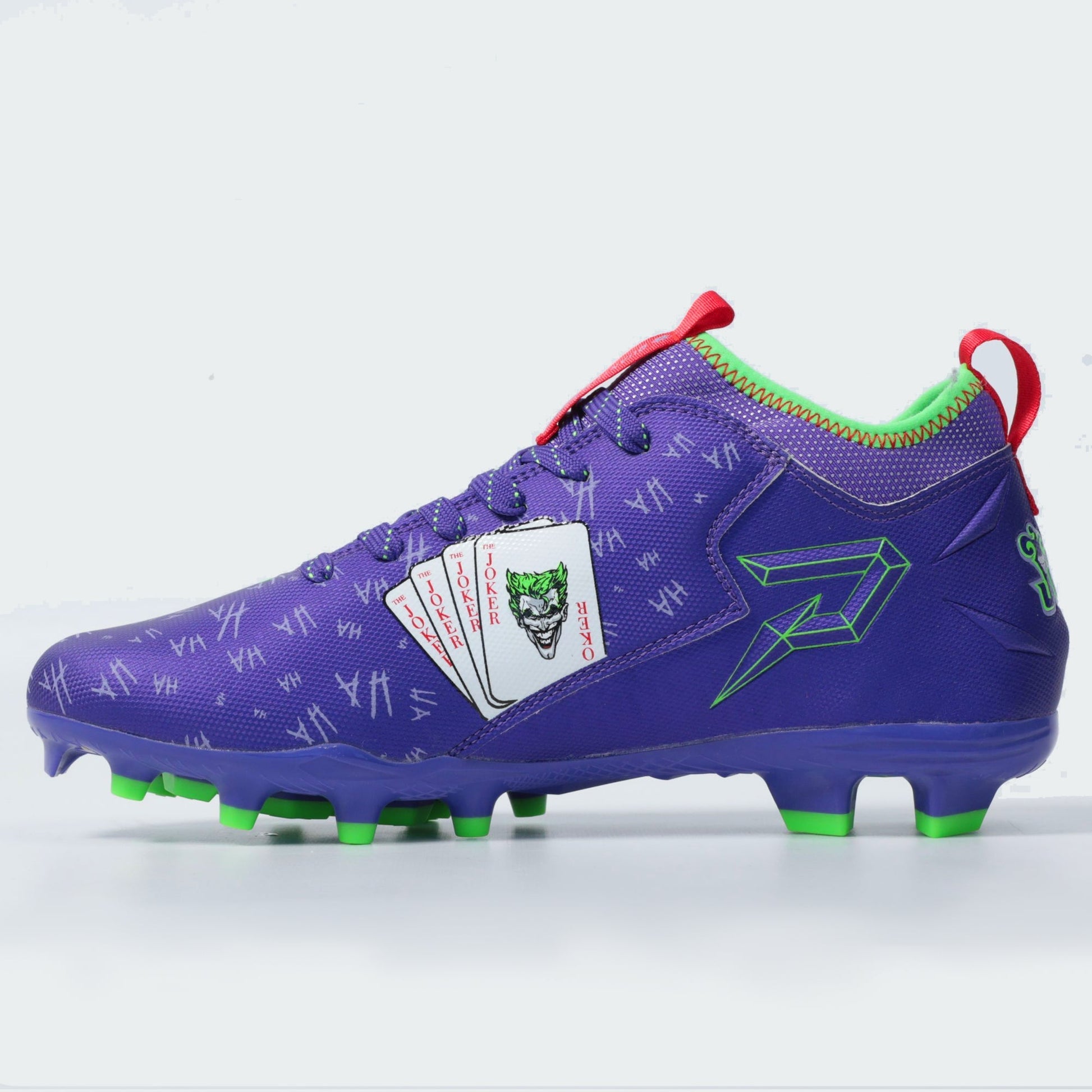 Phenom Classic 'The Joker' Football Cleats - Quantum Speed by Phenom Elite - Angler's Pro Tackle & Outdoors