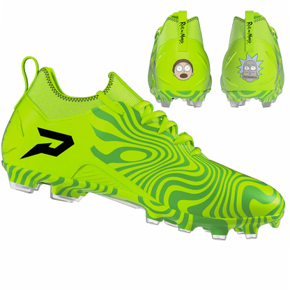 Phenom Elite Rick and Morty Football Cleats - Quantum Speed 2.0 by Phenom Elite - Angler's Pro Tackle & Outdoors