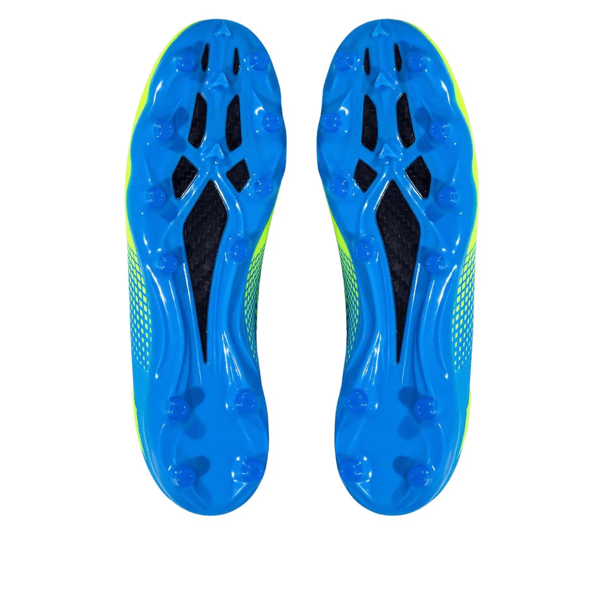Phenom Quantum Energy: All Purpose Cleats - Columbia Blue & Slime - Angler's Pro Tackle & Outdoors