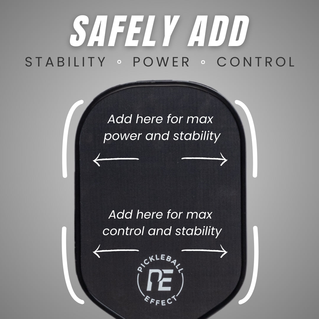 Pickleball Effect Tungsten Tape Strips - Angler's Pro Tackle & Outdoors