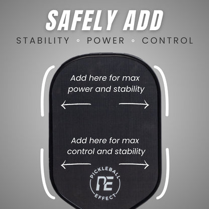 Pickleball Effect Tungsten Tape Strips - Angler's Pro Tackle & Outdoors