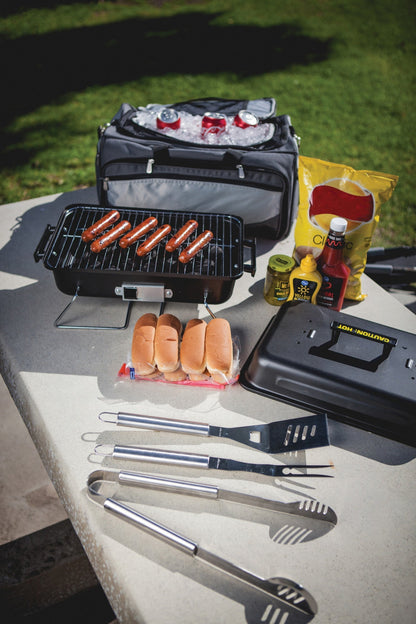 Picnic Time Buccaneer Portable Charcoal Grill & Cooler Tote - Angler's Pro Tackle & Outdoors
