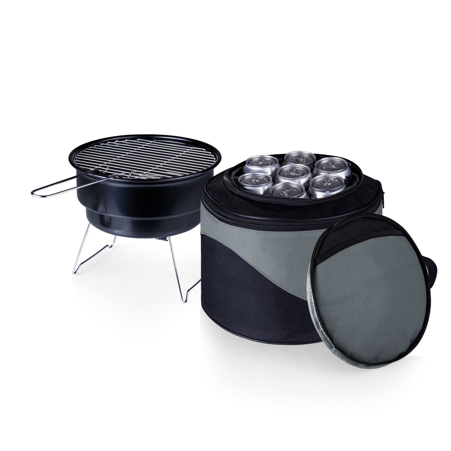 Picnic Time Caliente Portable Charcoal Grill & Cooler Tote - Angler's Pro Tackle & Outdoors