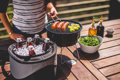 Picnic Time Caliente Portable Charcoal Grill & Cooler Tote - Angler's Pro Tackle & Outdoors