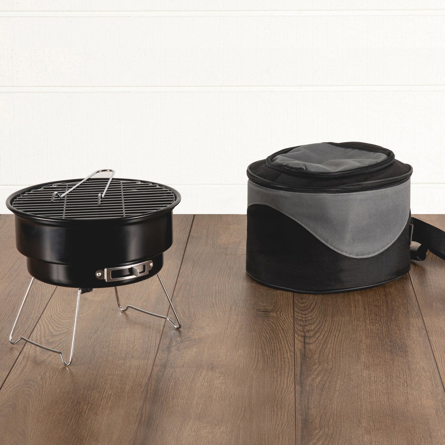 Picnic Time Caliente Portable Charcoal Grill & Cooler Tote - Angler's Pro Tackle & Outdoors