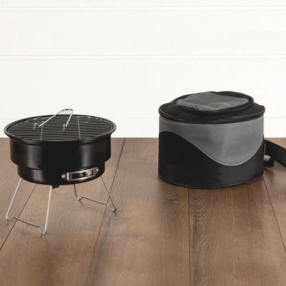 Picnic Time Caliente Portable Charcoal Grill & Cooler Tote - Angler's Pro Tackle & Outdoors