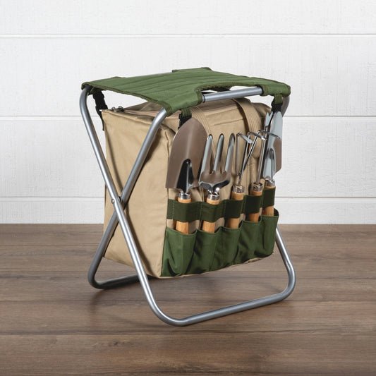 Picnic Time Gardener Folding Seat with Tools - Angler's Pro Tackle & Outdoors