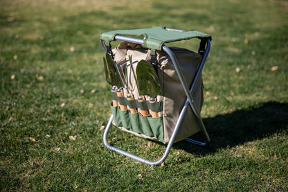 Picnic Time Gardener Folding Seat with Tools - Angler's Pro Tackle & Outdoors