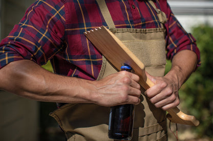 Picnic Time Hardwood BBQ Grill Scraper with Bottle Opener - Angler's Pro Tackle & Outdoors