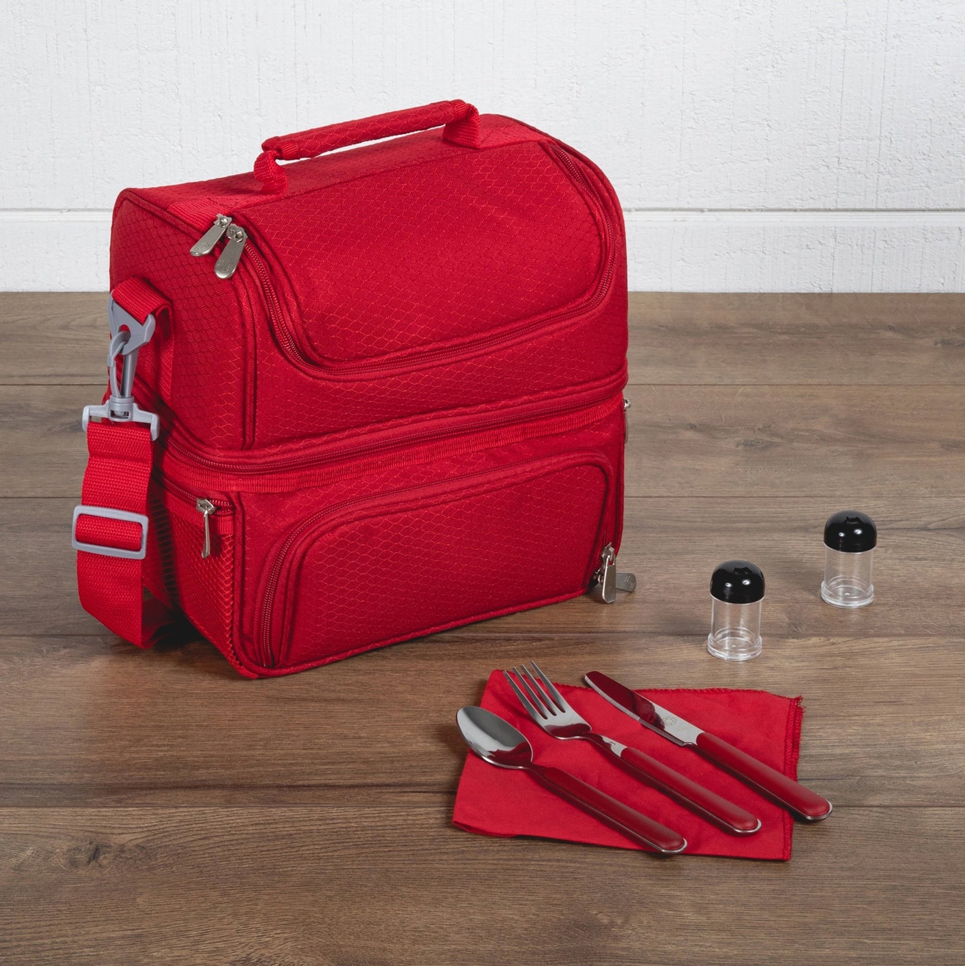 Picnic Time Pranzo Lunch Bag Cooler with Utensils - Angler's Pro Tackle & Outdoors
