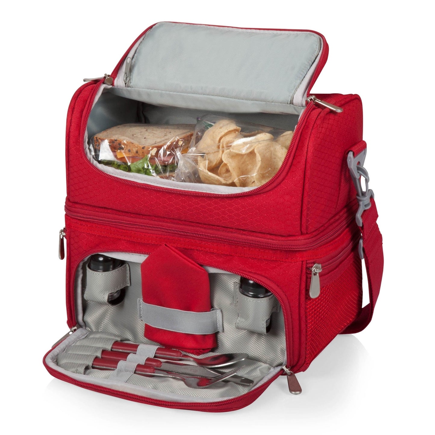 Picnic Time Pranzo Lunch Bag Cooler with Utensils - Angler's Pro Tackle & Outdoors