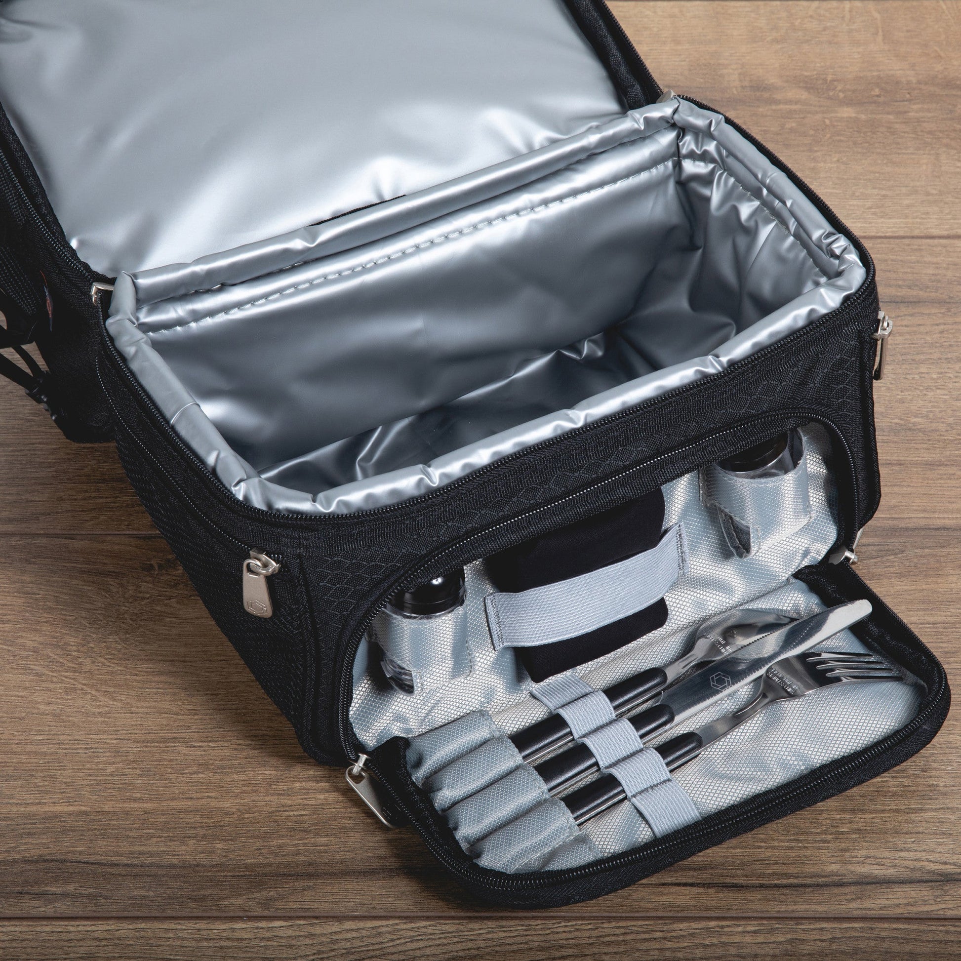 Picnic Time Pranzo Lunch Bag Cooler with Utensils - Angler's Pro Tackle & Outdoors