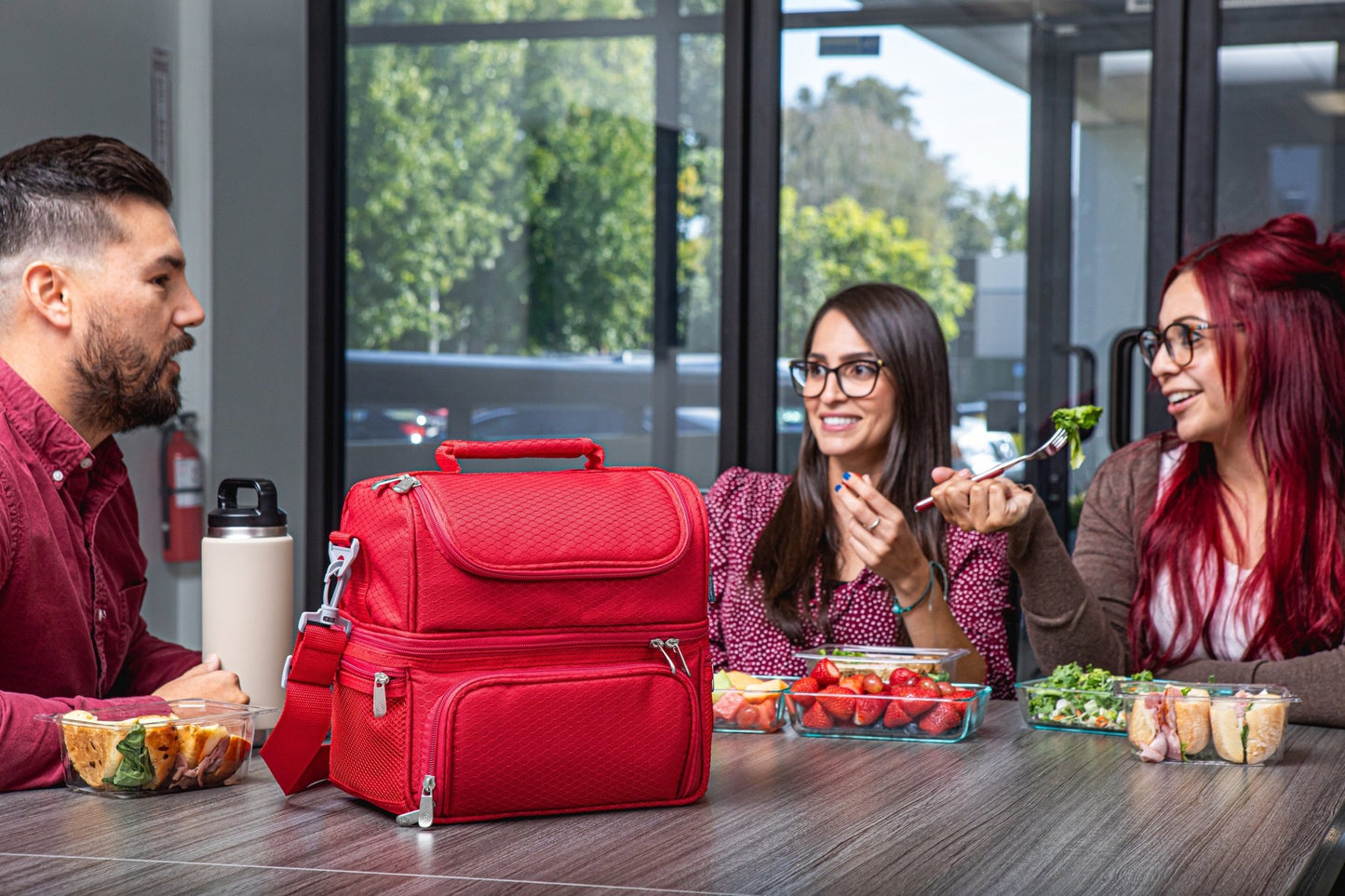 Picnic Time Pranzo Lunch Bag Cooler with Utensils - Angler's Pro Tackle & Outdoors